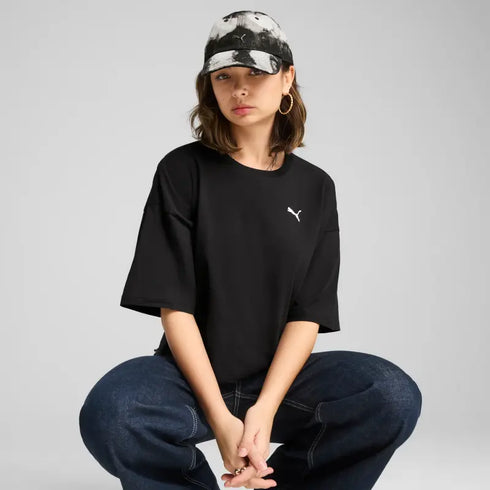 WARDROBE Essentials Oversized Short Tee Women