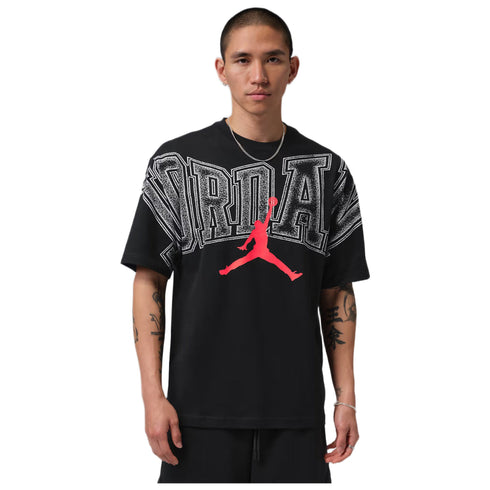 M J New Stretch Gfx Ss Crew