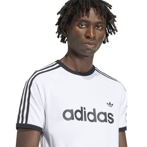 3-Stripes Slim Ringer T-Shirt